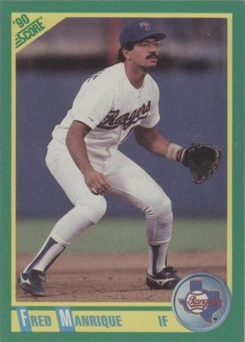 1990 Score - Fred Manrique #166