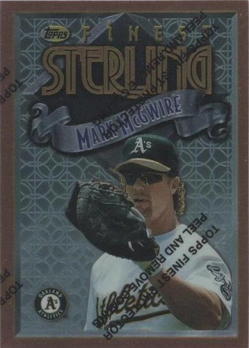 1996 Topps Finest - Mark McGwire #162