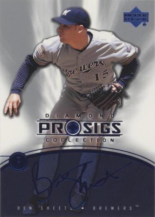 2004 Upper Deck Diamond Collection Pro Sigs - Ben Sheets #81