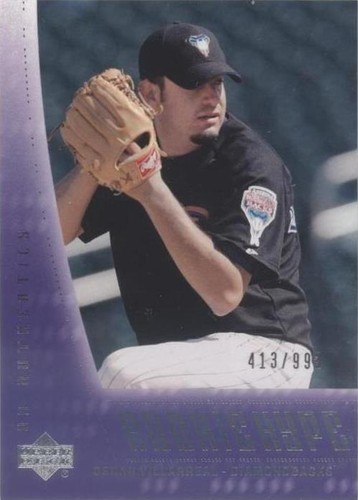2003 Upper Deck Authentics - Brandon Webb #116