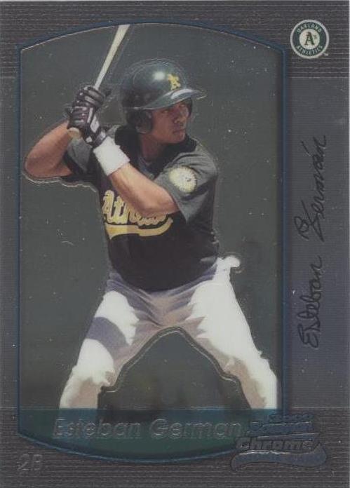 2000 Bowman Chrome Draft Picks & Prospects - Esteban German #22