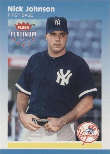 2002 Fleer Platinum - Nick Johnson #18