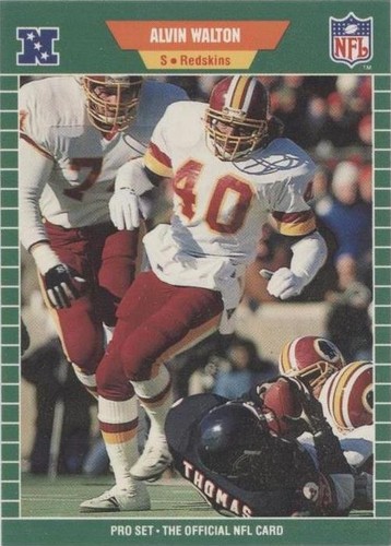 1989 Pro Set Alvin Walton #436