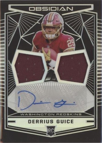 2018 Panini Obsidian Derrius Guice #10