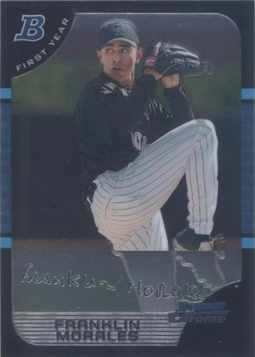 2005 Bowman Chrome - Franklin Morales #303