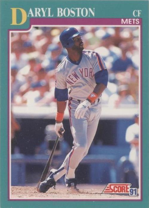 1991 Score - Daryl Boston #618