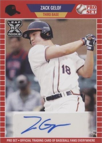 2021 Leaf Pro Set Baseball Blaster - Zack Gelof #PS-ZG1