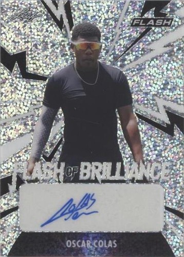 2021 Leaf Flash - Oscar Colas #FB-OC2