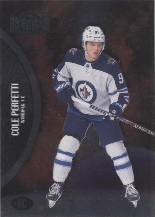 2021-22 Skybox Metal Universe - Cole Perfetti #183