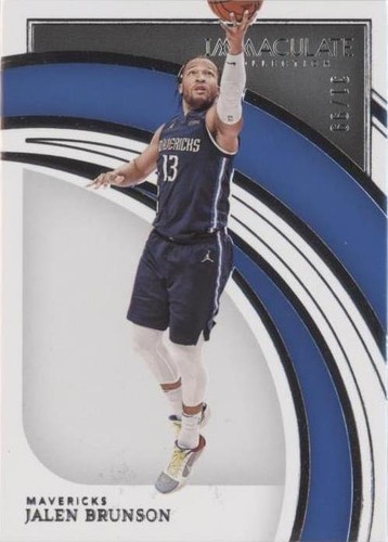 2021-22 Panini Immaculate Collection - Jalen Brunson #50