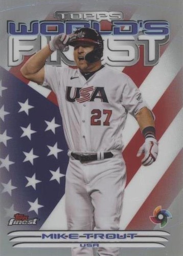 2023 Topps Finest - Mike Trout #2000-1