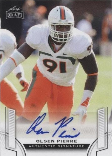 2015 Leaf Draft Olsen Pierre #BA-OP1