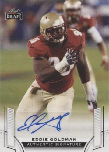 2015 Leaf Draft Eddie Goldman #BA-EG1
