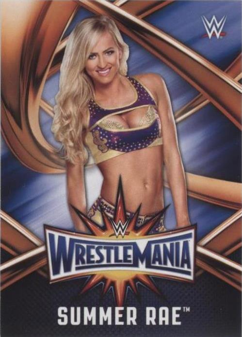 2017 Topps WWE Road to Wrestlemania - Summer Rae #WMR-50