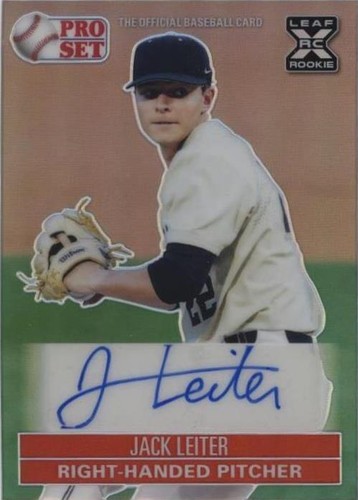 2021 Leaf Pro Set Metal - Jack Leiter #PS1-JL1