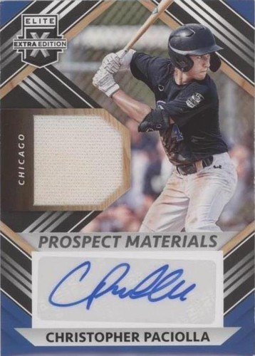 2022 Panini Elite Extra Edition - Christopher Paciolla #PMS-CP