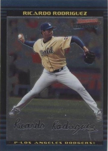 2002 Bowman Chrome Draft Picks & Prospects - Ricardo Rodriguez #BDP149