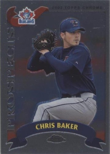 2002 Topps Chrome Traded & Rookies - Chris Baker #T154