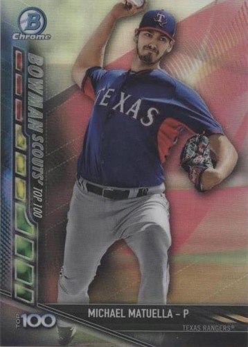 2017 Bowman Chrome - Michael Matuella #BSU-MM