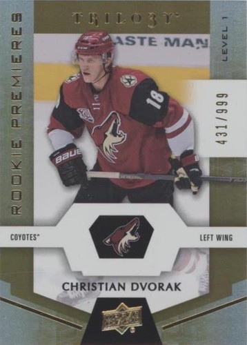 2016-17 Upper Deck Trilogy - Christian Dvorak #61