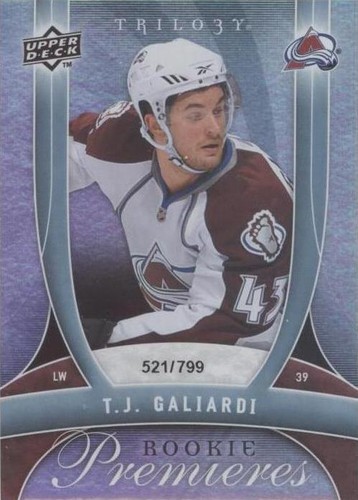 2009-10 Upper Deck Trilogy - T.J. Galiardi #133