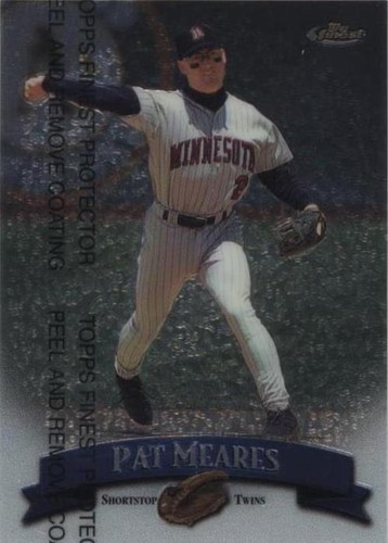 1998 Topps Finest - Pat Meares #43