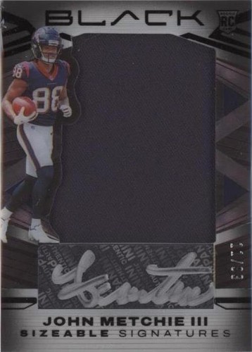 2022 Panini Black John Metchie III #SSR-JME
