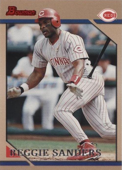 Bowman 1996 - Reggie Sanders #58