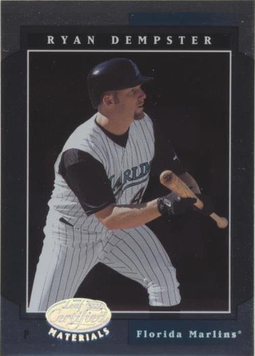 Materiales certificados Leaf 2001 - Ryan Dempster #104