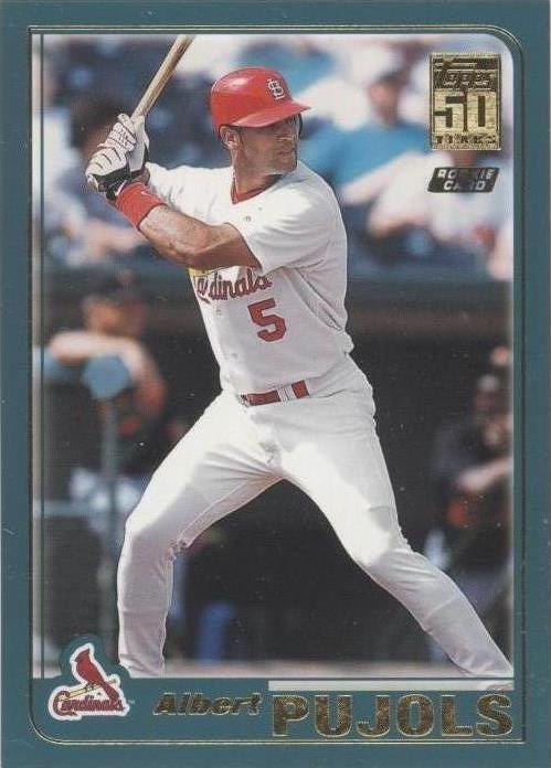 2001 Topps Traded & Rookies - Albert Pujols #T247
