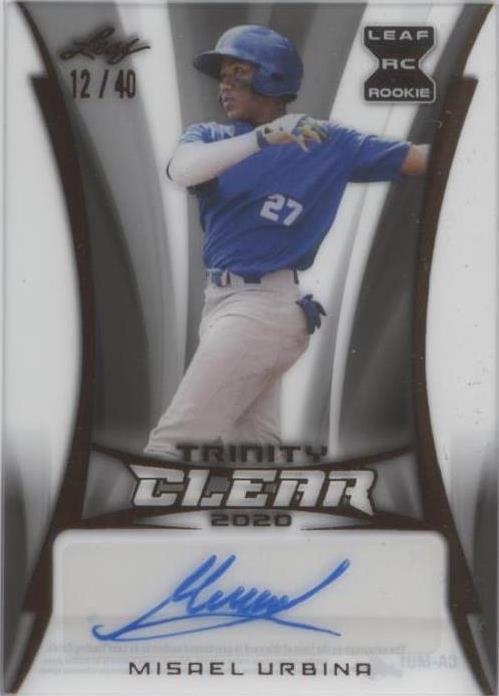 2020 Leaf Trinity - Misael Urbina #CA-MU1