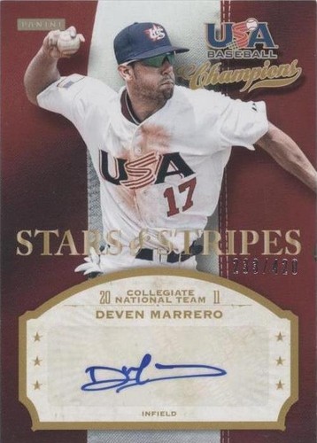 2013 Panini USA Baseball Champions - Deven Marrero #DEV
