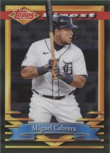 2021 Topps Finest Flashbacks - Miguel Cabrera #195