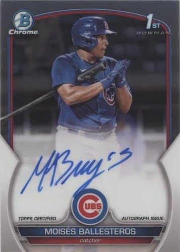 2023 Bowman - Moises Ballesteros #CPA-MBS