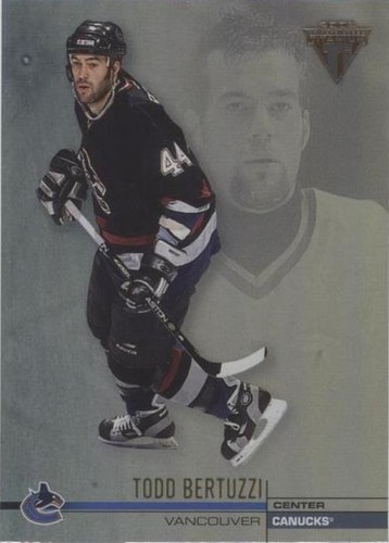 2001-02 Pacific Private Stock Titanium - Todd Bertuzzi #134