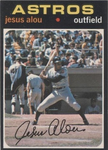 1971 O-Pee-Chee - Jesus Alou #337