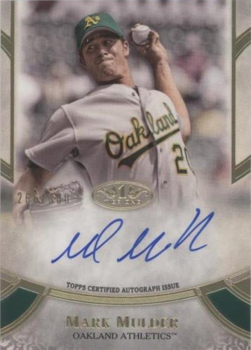 2021 Topps Tier One - Mark Mulder #PPA-MM