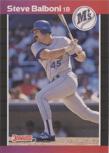 1989 Donruss - Steve Balboni #143