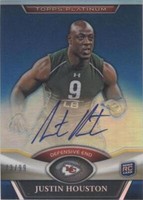 2011 Topps Platinum Justin Houston #37
