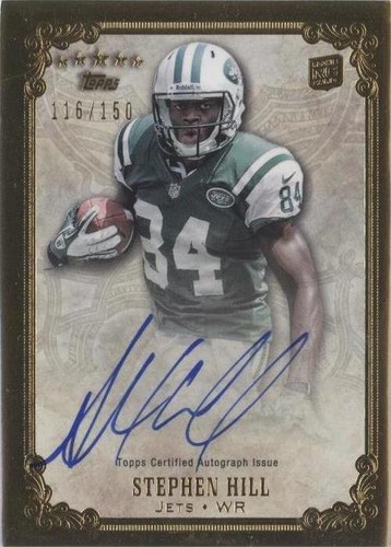 2012 Topps Five Star Stephen Hill #FSFA-SH