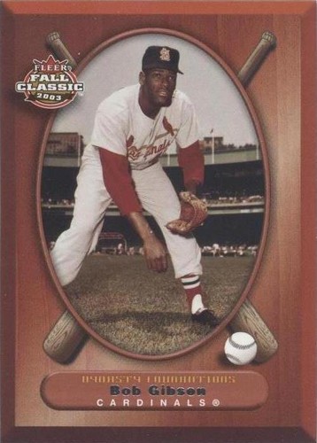 2003 Fleer Fall Classic - Bob Gibson #65