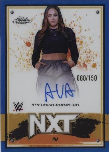 2025 WWE Topps Chrome Ava #84 Prism Refractor | eBay