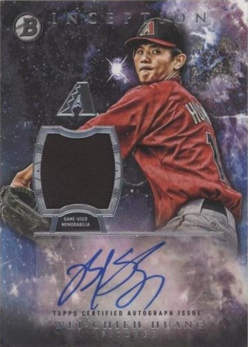 2016 Bowman Inception - Wei-Chieh Huang #IAR-WH