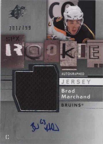2009-10 SPx - Brad Marchand #160