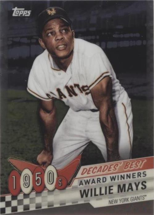 2020 Topps — Willie Mays NoDBC-6