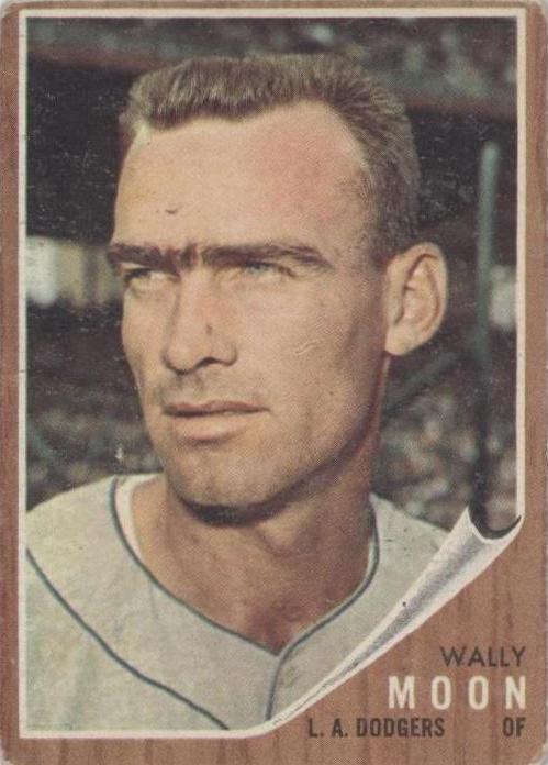 1962 Topps - Wally Moon #190