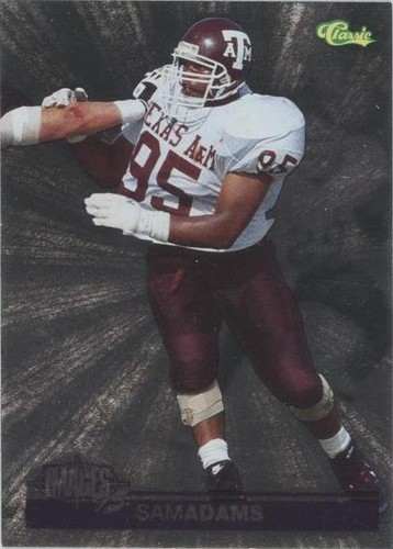 1995 Classic Images Four Sport Sam Adams #45