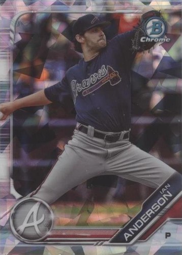 2019 Bowman Chrome Draft Sapphire Edition - Ian Anderson #BDC-185