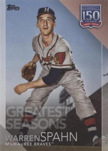 2019 Topps Update Series - Warren Spahn #150-78