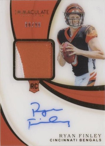 2019 Panini Immaculate Collection Ryan Finley #106